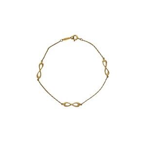 TIFFANY&Co. Tiffany Infinity Bracelet, 18K Yellow Gold, Item Number 38768